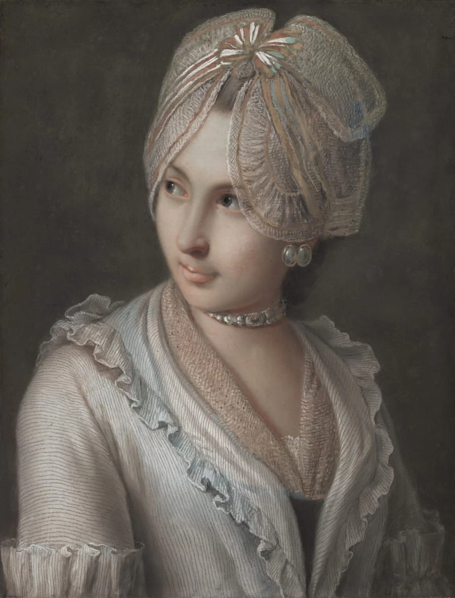 Rityratto di giovane donna con berretto di pizzo - The Ahmanson Foundation, National Gallery of Art